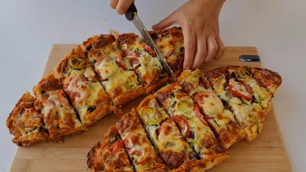 1 EKMEKLE 5 DAKİKADA ÇITIR PİDE - 1