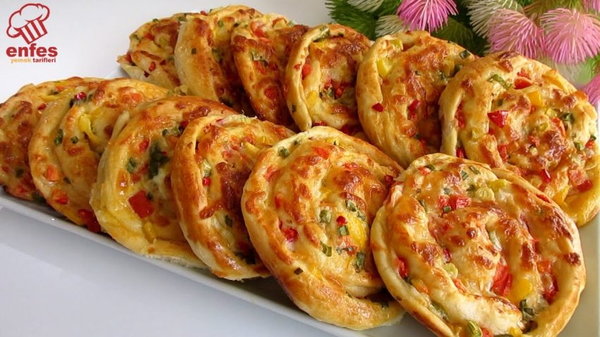 Çok Pratik Mini Pizza Poğaça Tarifi - 3