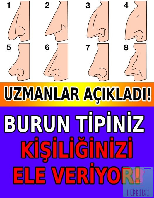 Burun Şekliniz Karakterinizi Ele Veriyor - 1