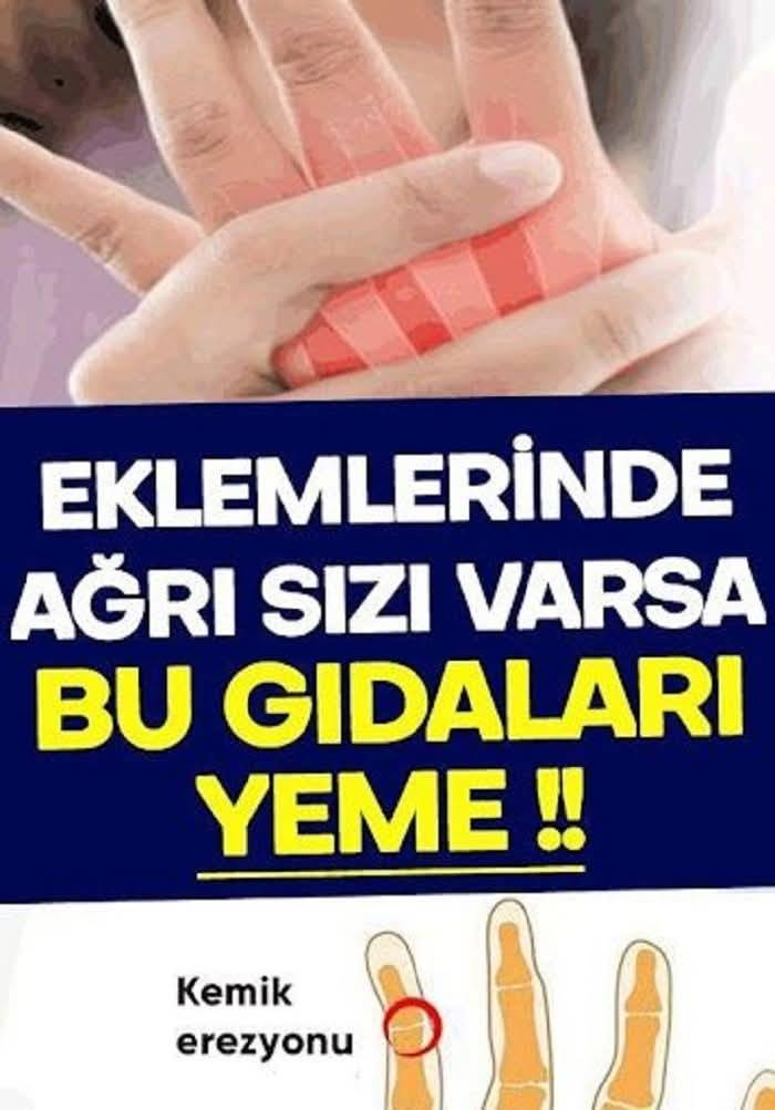 Eklemlerde oluşan ağrıların önemli - 1