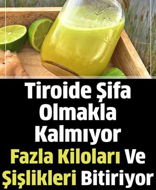 Tiroid Bezini Tedavi Eden Doğal İçecek Şişliklere ve Kilolara Veda Edin - 1
