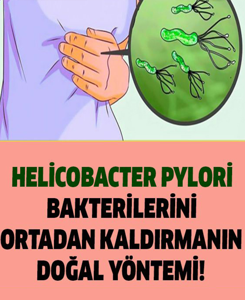 Mideden Bakterileri Ortadan Kaldırmanın Doğal Yöntemi - 1