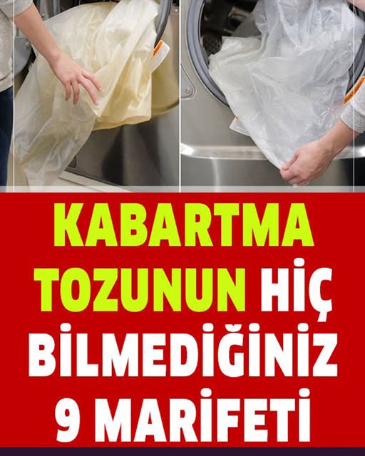 Kabartma tozunun büyük faydaları - 1