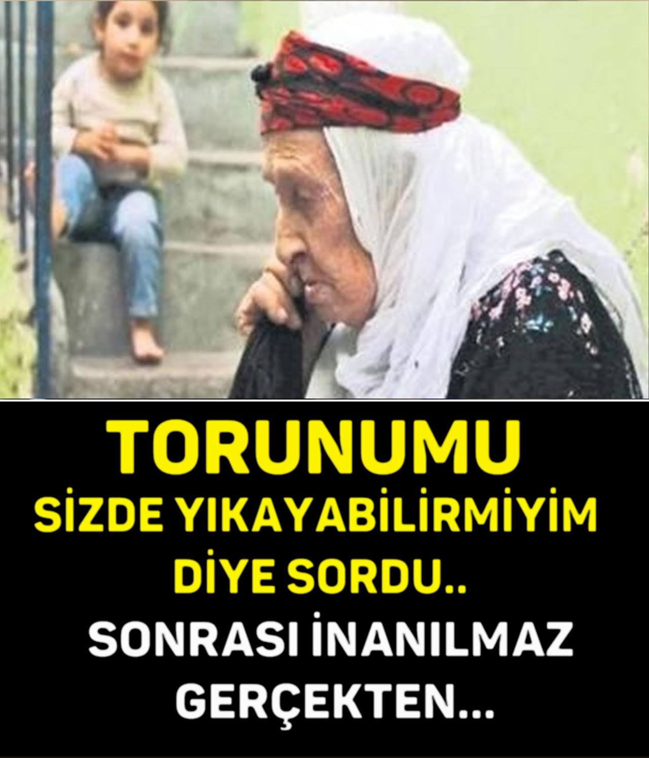 Torunumu sizde yıkayabilir miyim  - 1
