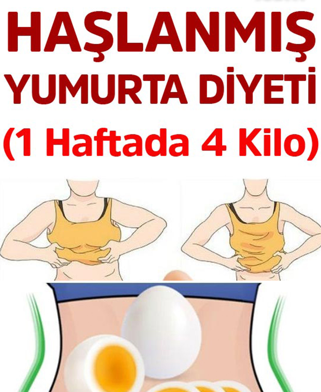 Yumurta diyetiyle bir haftada 4 kilo vereceksiniz  - 1