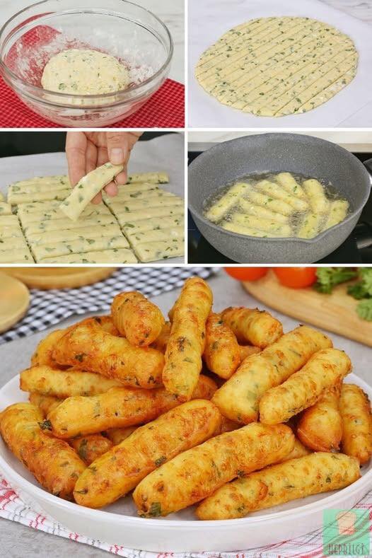 Kapış Kapış Anında Biten Çubuk Pişi Tarifi - 1