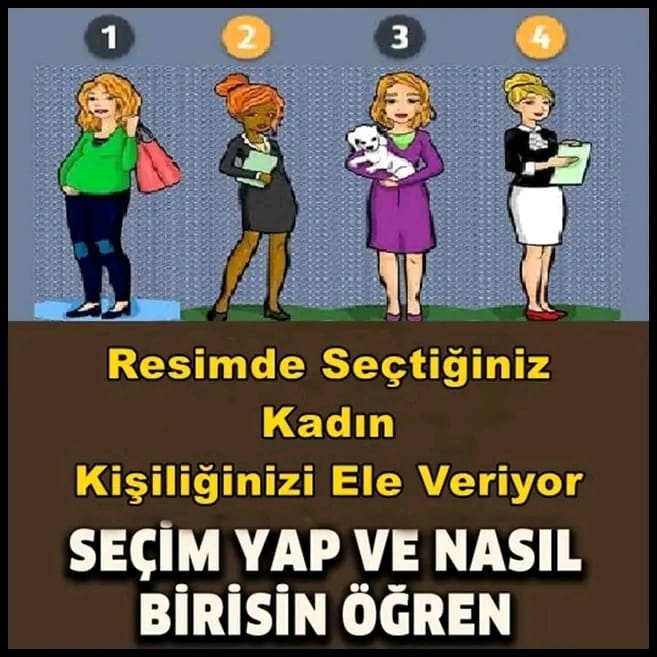 Resimde seçtiğiniz kadın kişiliğinizi ele veriyor - 1