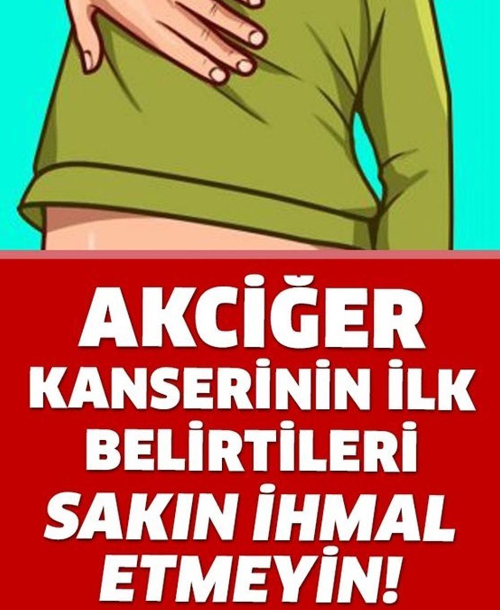 Akciğer Kanserinin Belirtilerini Öğrenin ve Önlemlerini Alın - 1