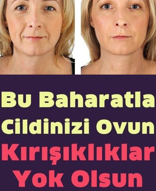 Bu Baharatla Cildinizi Ovun ve Kırışıklıklar Yok Olsun  - 1