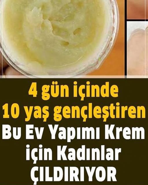 4 Gün İçerisinde 10 Yaş Gençleştiren Ev Yapımı Krem - 1