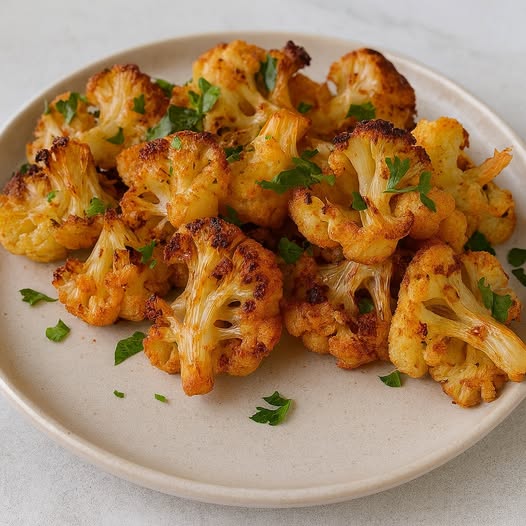 Fırında Soslu Karnabahar Kızartması - 1