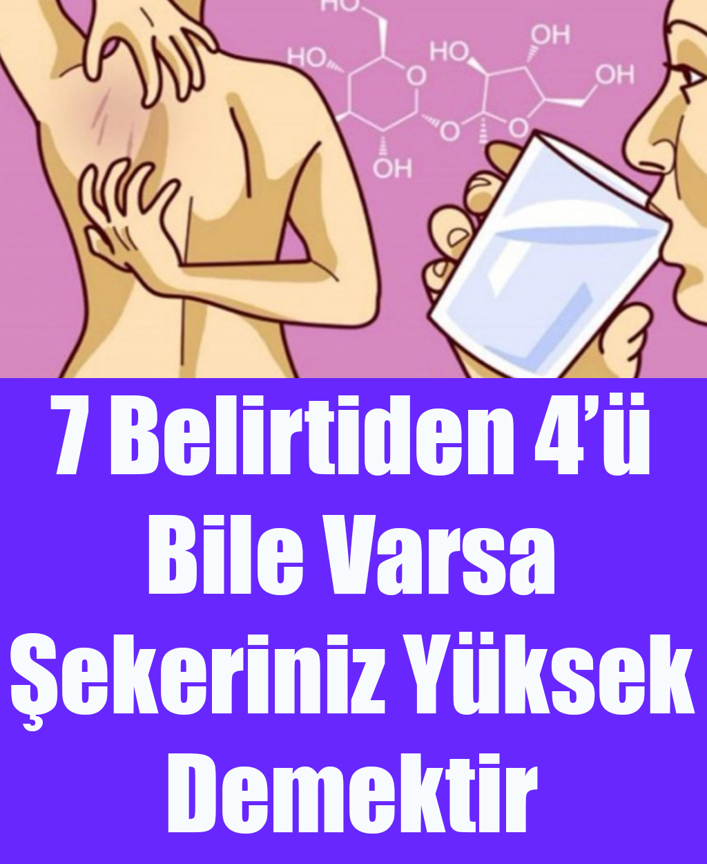7 Belirtiden 4’ü Bile Varsa Şekeriniz Yüksek Demektir	 - 1