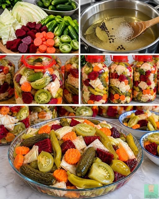 KARIŞIK KIŞ TURŞUSU TARİFİ  - 3