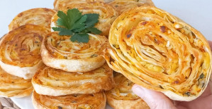 1O DAKİKADA 1 TEPSİ RULO BÖREK