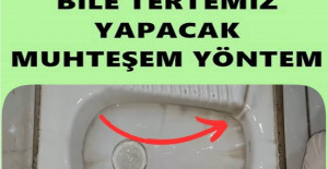 ESKİ TUVALET TAŞLARINI PARLATACAK MÜKEMMEL YÖNTEM