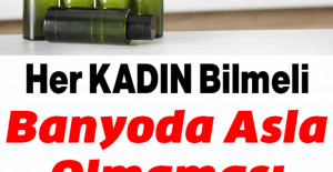 Banyonuzda Asla Bulundurmamanız Gereken 5 Şey