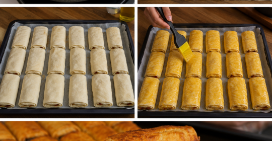 Nefis Farklı Sosuyla Patlıcanlı Börek