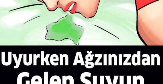 Uyurken Ağzınızdan Su mu Geliyor? Bu Ciddi Bir Problem Olabilir