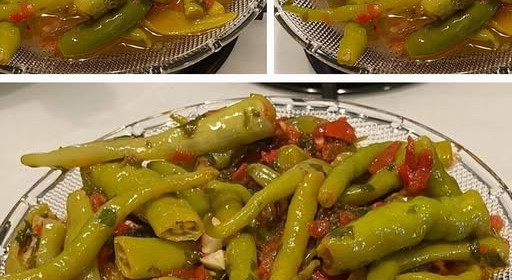 Annemin Domates Soslu Yağlı Biber Turşusu Tarifi