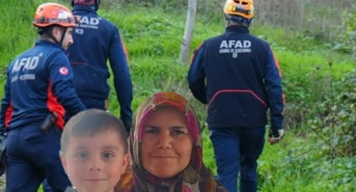 Kastamonu'da Kaybolan Anne ve Oğlundan Haber Var