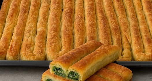 Çıtır Çıtır Ispanaklı Tepsi Böreği Tarifi