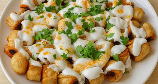 1 Yufkayla 5 Dakikada Çıtır Mantı Tarifi