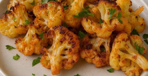 Fırında Soslu Karnabahar Kızartması