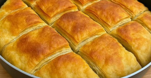 2 Bezeyle Kat Kat İncecik Çıtır Börek Tarifi