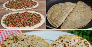 Lahmacun Tadında Mayasız Gözleme