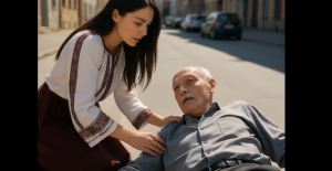 Kız, yaşlı bir adama yardım ettiği için iş görüşmesine