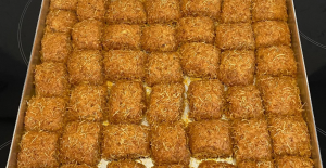 PEKMEZLİ KADAYIF LOKMASI