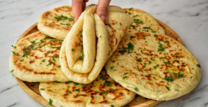 Pamuk Gibi Yumuşacık Peynirli Bazlama Tarifi
