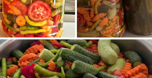 Büyük Kolaylıkla Tam Kıvamında Karışık Turşu Tarifi