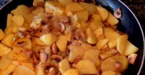 Patatesli Mantar Sote