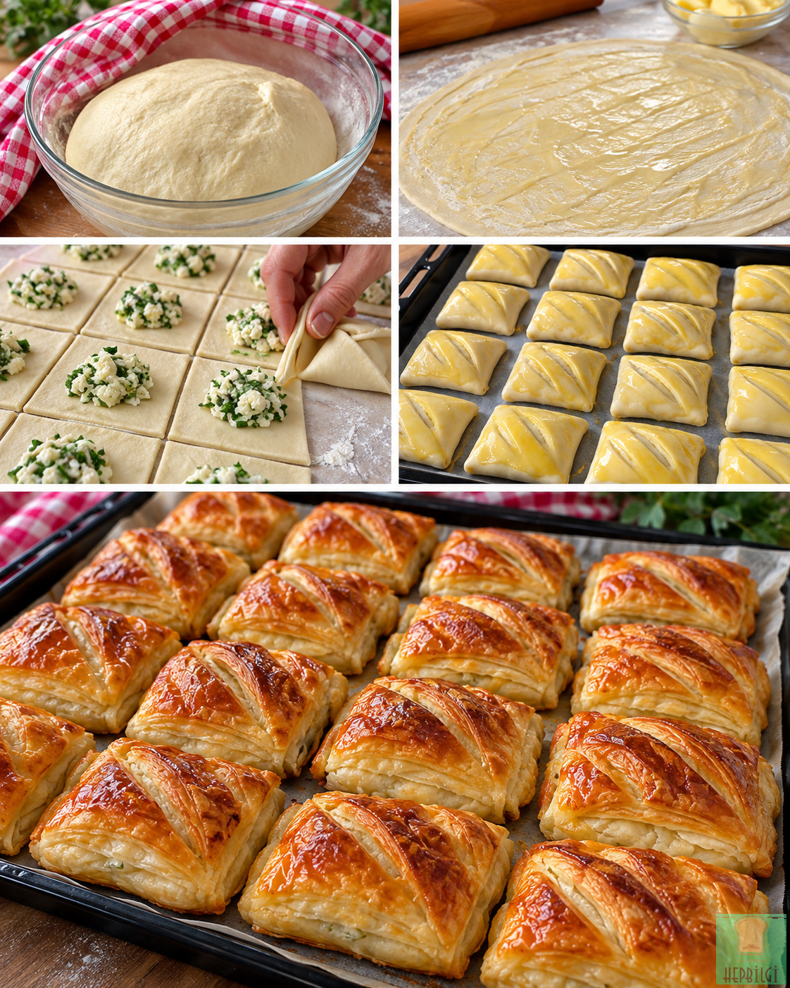 HAZIR MİLFÖYE SON  EVDE KAT KAT ÇITIR BÖREK - 3