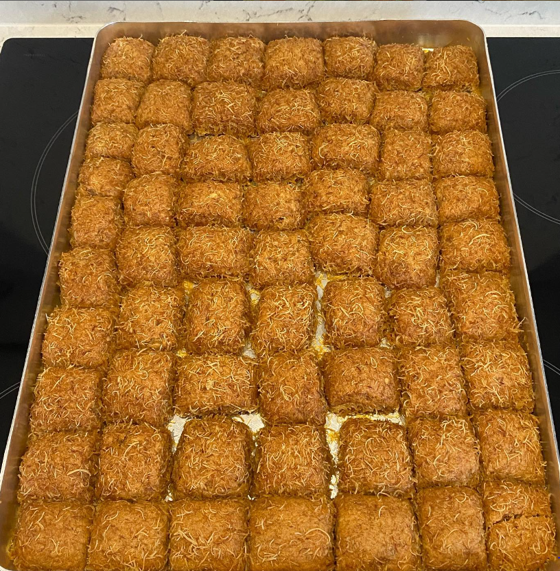 PEKMEZLİ KADAYIF LOKMASI - 1