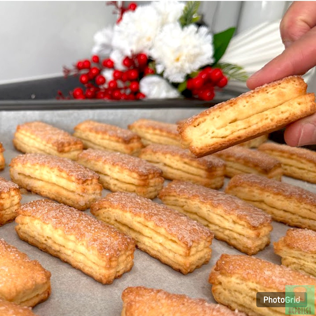 Dışı Çıtır Çıtır Ağızda Eriyen Kurabiye Tarifi - 3