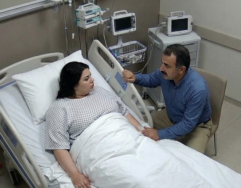 Doktorlar, üç aydır komada olan bir kadını makineden ayırmaya karar verdiler - 2