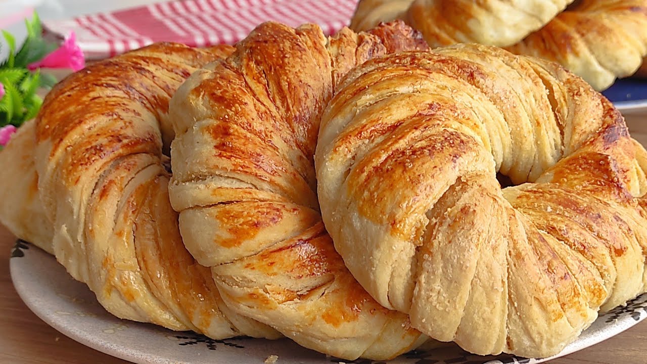 Tel Tel Ayrılan Tahinli Çörek Tarifi - 1